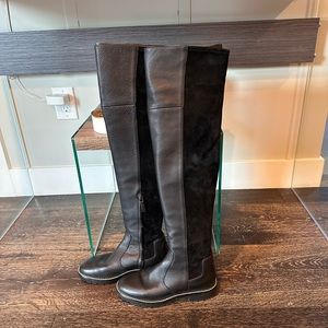 Tory burch over the knee boot size 8M